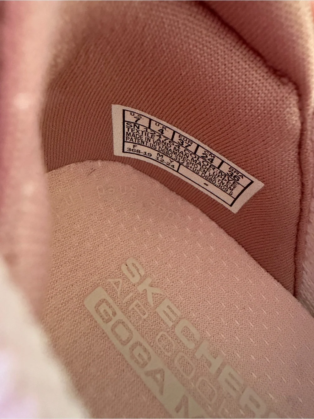Skechers GOwalk Knit Slip-On Walking Shoes - Pink 7